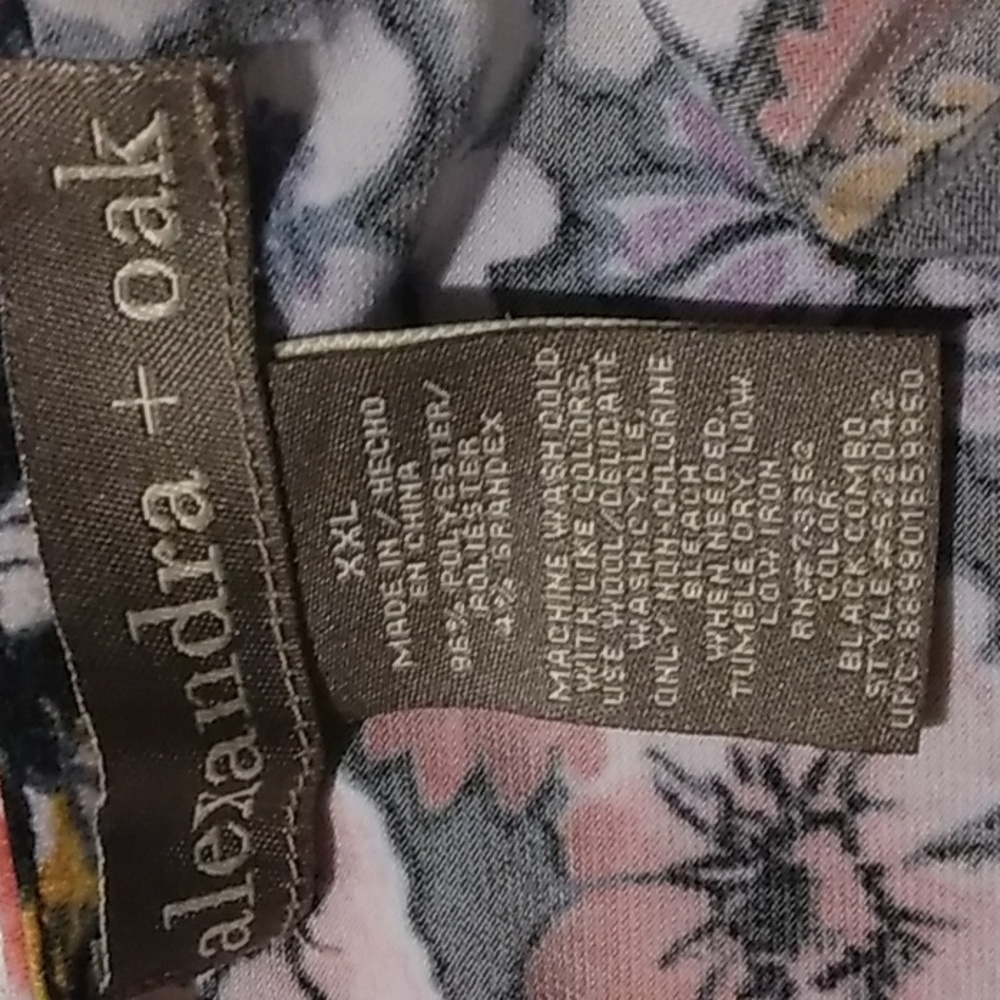 Alexandra + oak mid sleeve dress